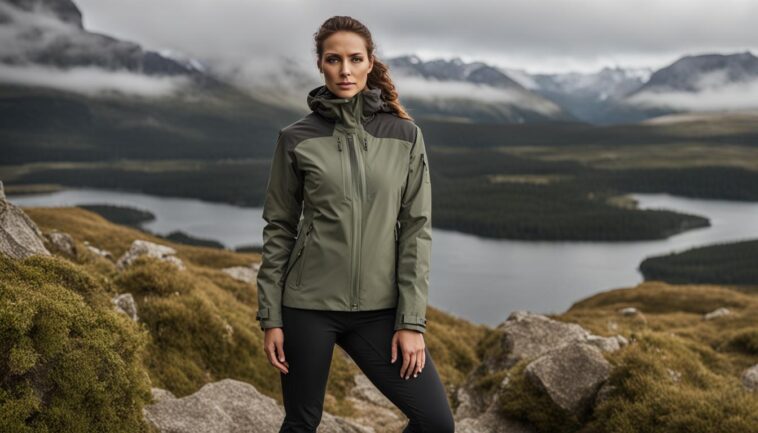 Stylische Damen-Outdoorjacke